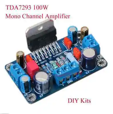 Мини TDA7293 100 Вт моно одноканальный усилитель платы модуля DIY комплекты|amplifier