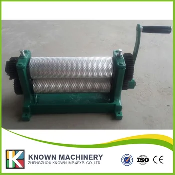 

86*310mm beewax emboss machine/beeswax foundation machine for sale