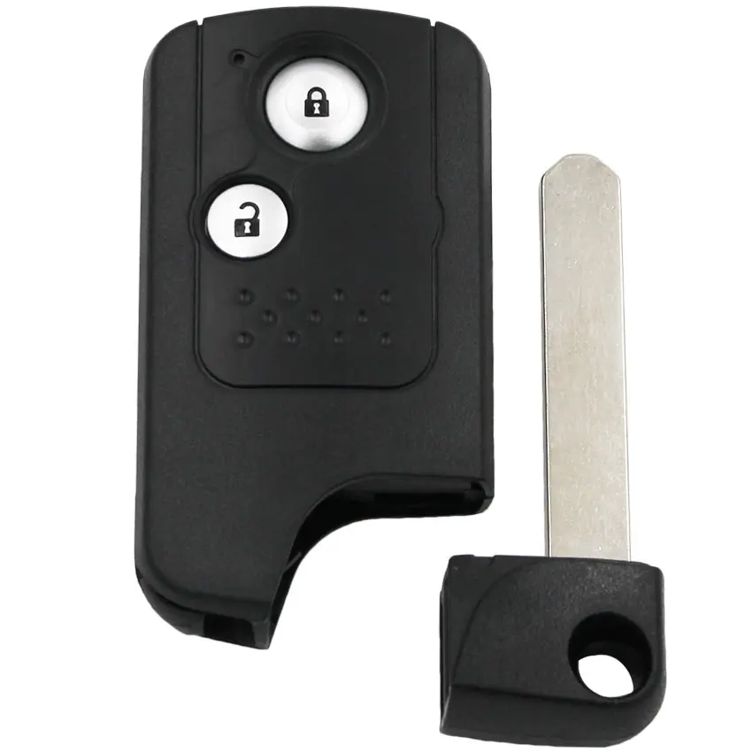 2 кнопки интеллигентая(ый) смарт дистанционные брелки для ключей 433 МГц с ID46 PCF7945 чип для Honda CR-V таможенный приходной ордер
