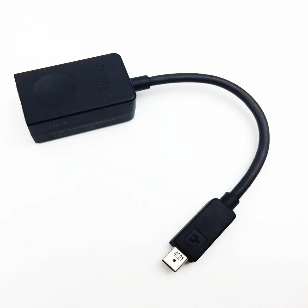 

For Lenovo ThinkPad X1 Carbon Ethernet Extension Cable adapter 4X90F84315/04X6435(not new)