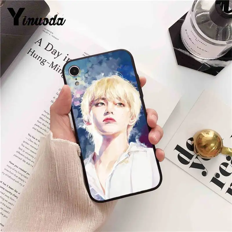 Yinuoda Bts bangtan boys shiny DIY Painted Phone Case for iPhone 8 7 6 6S 6Plus 5 5S SE XR X XS MAX Coque Shell Yinuoda Bts bangtan boys shiny DIY Painted Phone Case for iPhone 8 7 6 6S 6Plus 5 5S SE XR X XS MAX Coque Shell