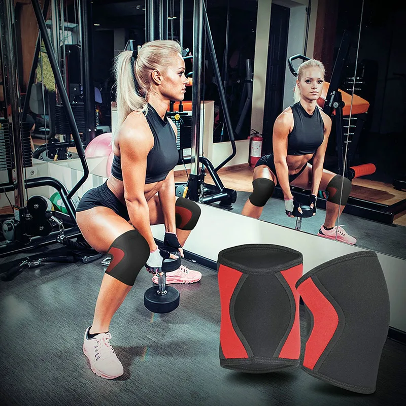 Crossfit Games Knee Support 7mm - X-Small - Black - Expand Your Movement + Cross Training Potential - Knee Sleeve