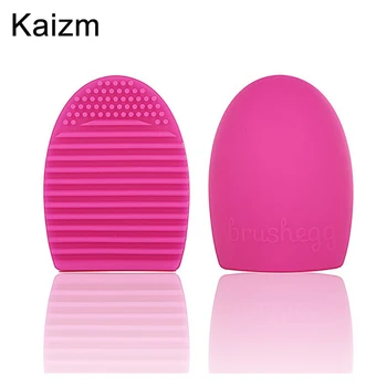 

Kaizm Silicone Makeup Brush Cleaning Washing Tools Makeup Brushes Scrubber 8 colors Brush Egg Washing Cosmetic Cleaner Tool