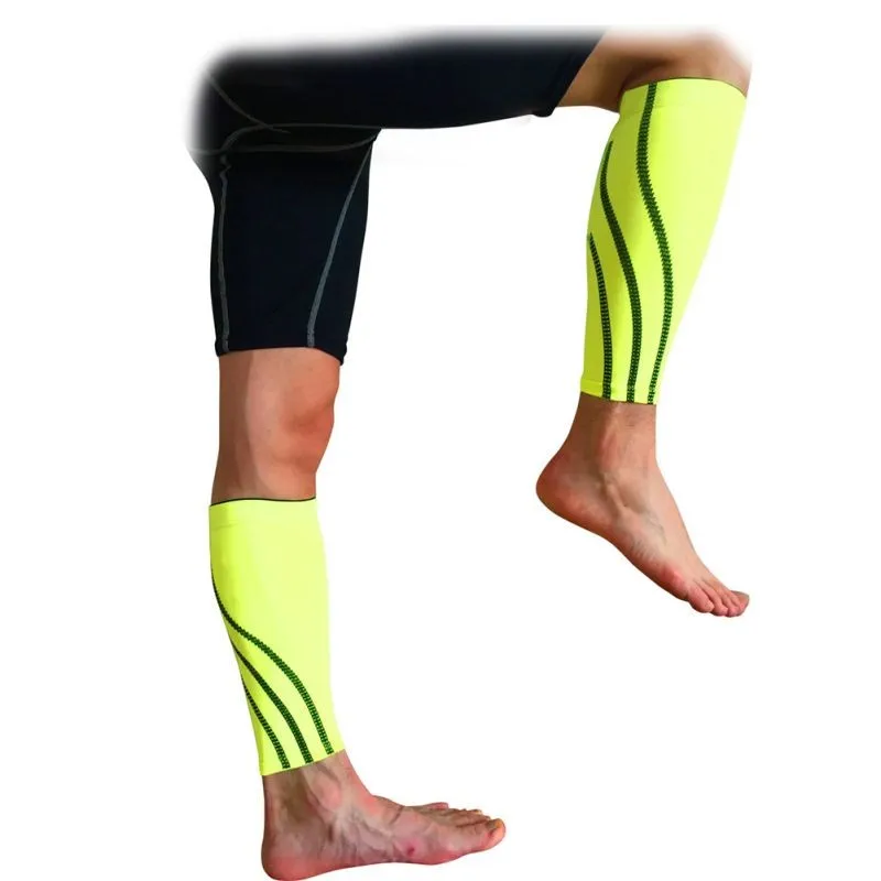 1 шт. открытый спортивный фиксаж голени Поддержка протектор бег ноги рукав компрессия Уход за ногами