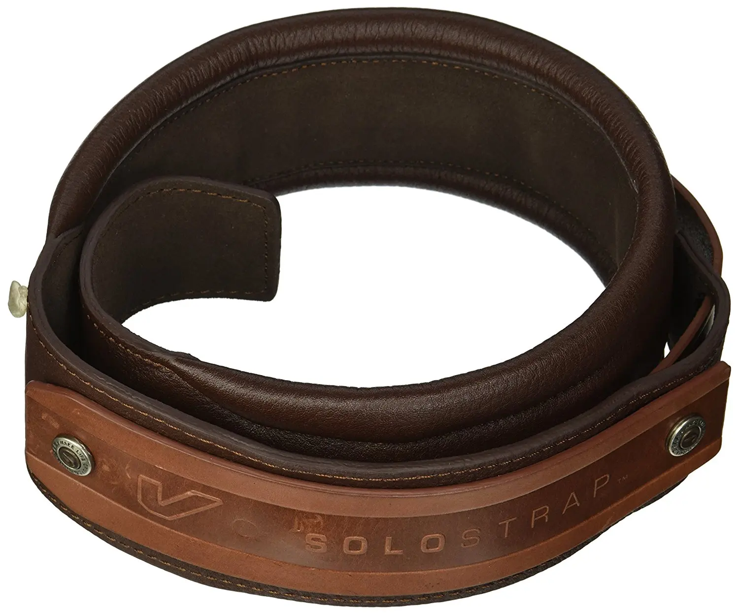 Chocolate Gruv gear SoloStrap Премиум кожаный ремешок для гитары, Доступно 3 цвета - Цвет: Chocolate