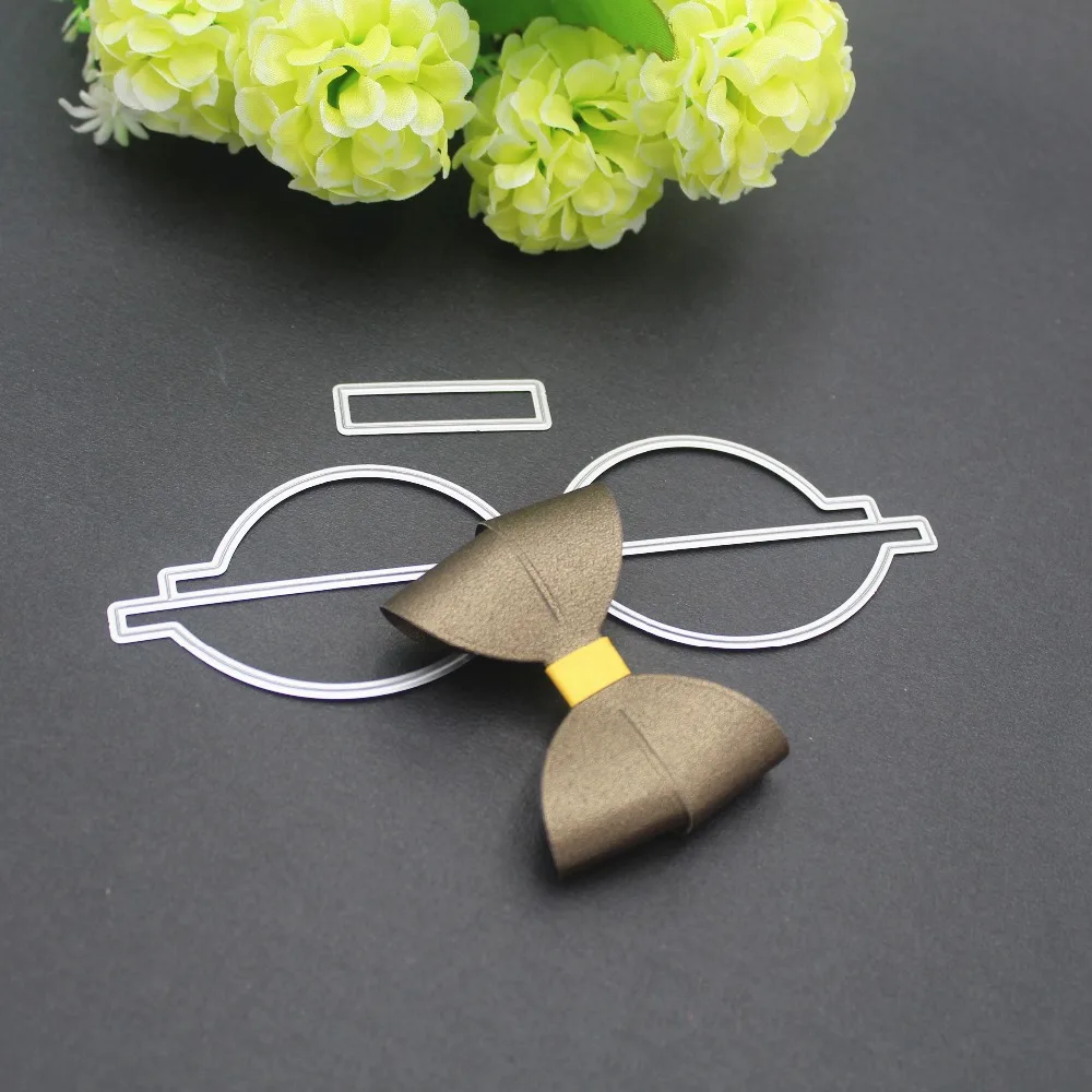 

Bow ie Metal Cutting Dies Stencils For Card Making Decorative Embossing Suit Paper Cards Stamp DIY