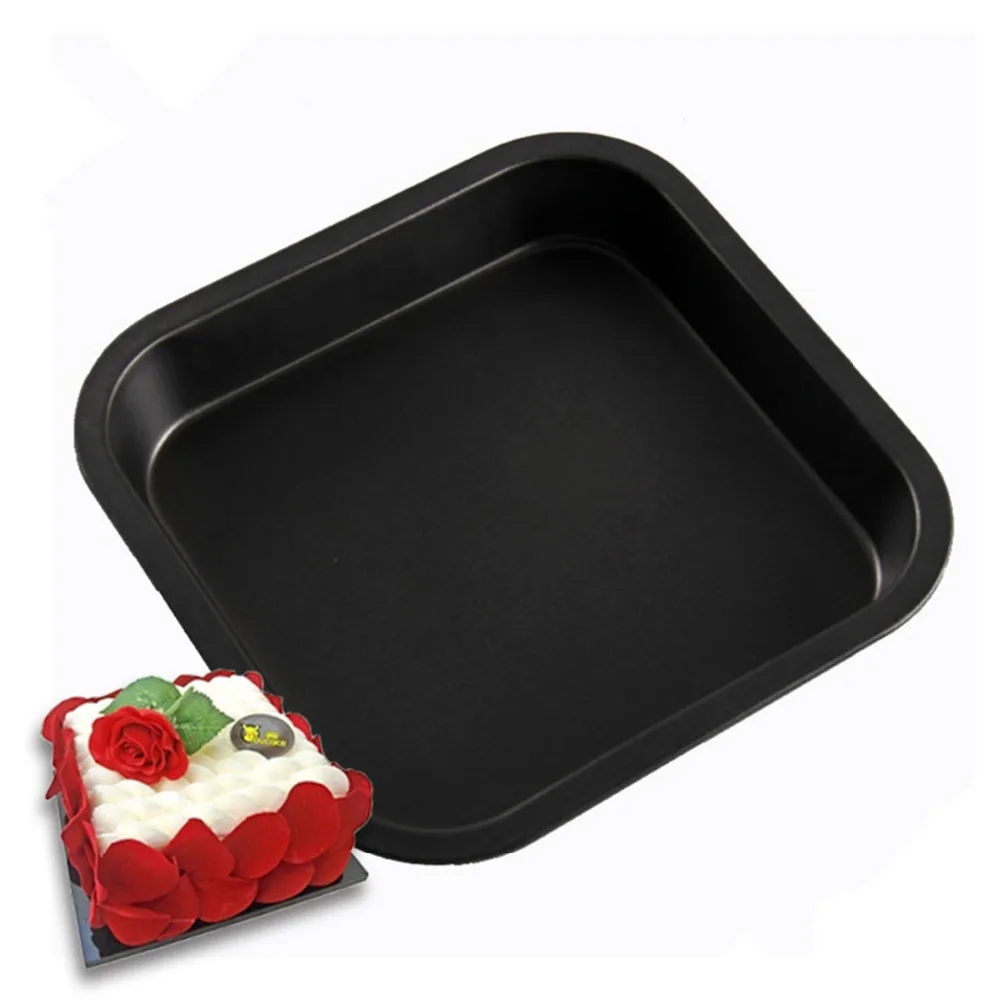 Buy 7.5" square fixed base non stick baking pan tin