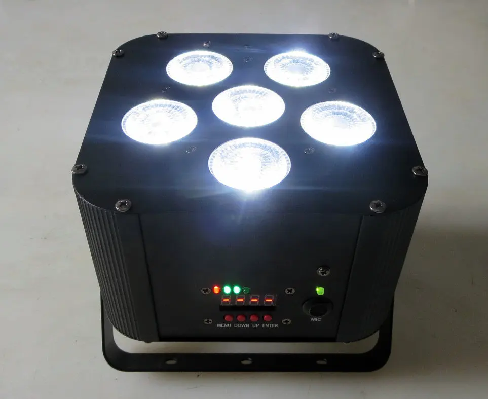 Беспроводной прожектор 6X18W RGBWAP 6 в 1 с поддержкой Wi Fi и DMX|projector christmas lights|dj lightled dj lights