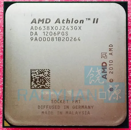 Процессор AMD Athlon X4 638 Quad-Core FM1 2,7 GHz 4MB 65W cpu pieces X4-638 AD638XOJZ43GX(Рабочая) 638