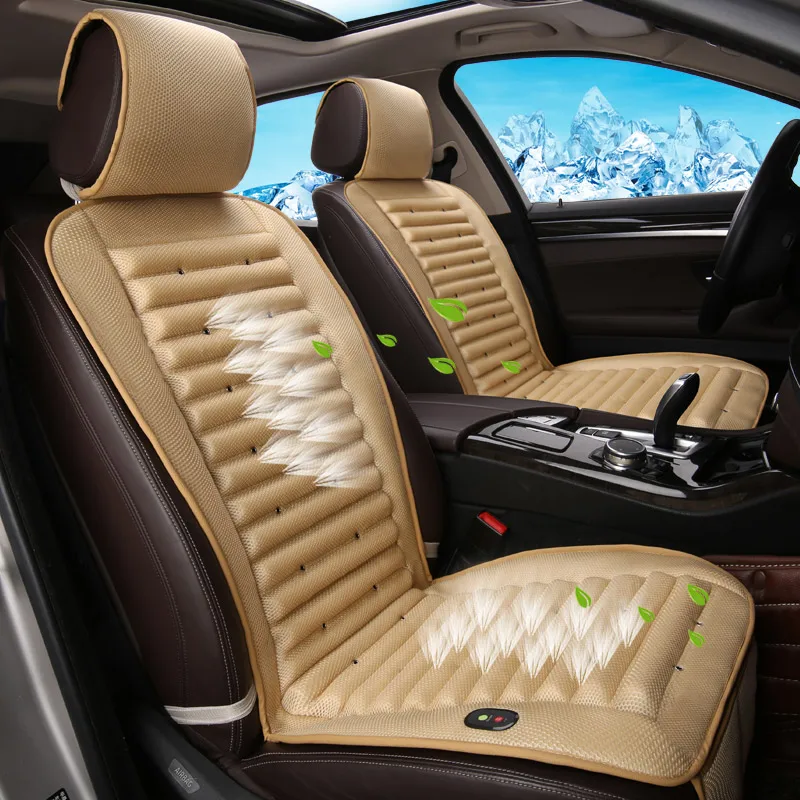 

Built-In Fan Cushion Air Circulation Ventilation Car Seat Cover For Toyota Camry Corolla RAV4 Civic Highlander Land cruiser 200