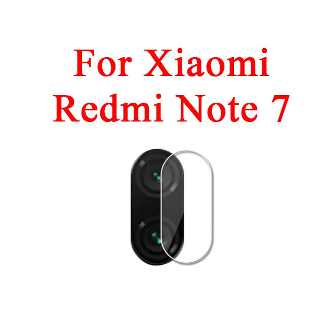 Защитное стекло для объектива для xiaomi redmi note 7 note7 xio mi siao mi red mi закаленное защитное стекло для экрана - Цвет: For Redmi Note 7