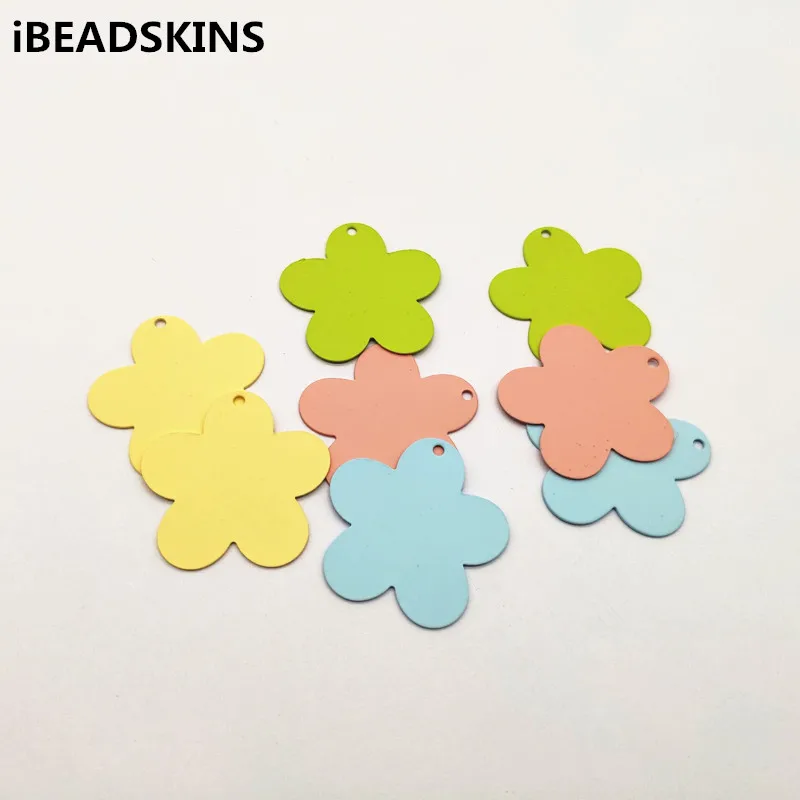 

New arrival! 31x30mm 100pcs Rubber effect flower shape charm for stud earrings,earrings accessories,Earring parts DIY jewelry