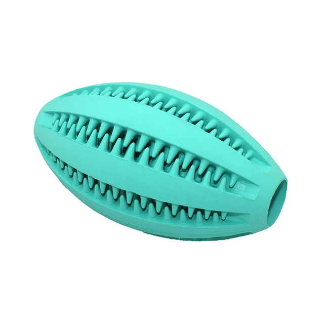 Pet Dog Toys Soft Rubber Ball Toy Funny Interactive Elasticity Ball Dog Chew Toys For Large Dog Tooth Cleaning Ball Of Food
