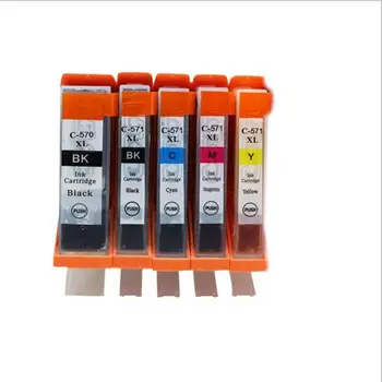

10set CNLINKCLR PGI570 PGI-570 CLI-571 ink cartridges For canon MG5750 MG5751 MG5752 MG5753 MG6850 MG6851 MG6852 MG6853 printer
