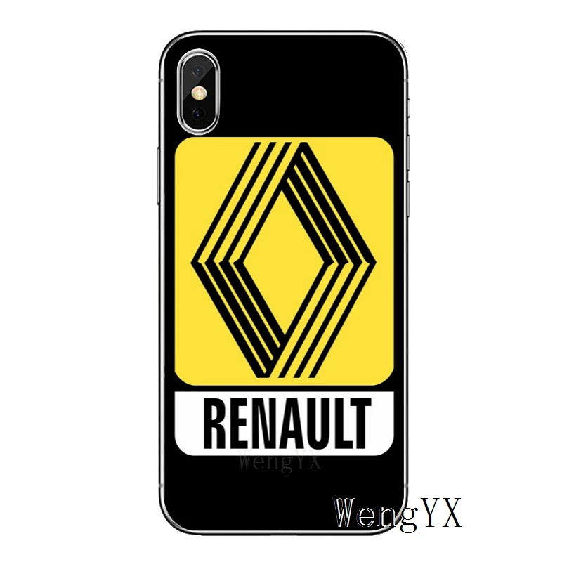 Спортивный автомобиль Renault логотип для Xiaomi Redmi S2 5 plus 6 4 Pro 6A 4A 4x Note 6 5 5A 4 3 Pro Pocophone F1 чехол мягкий чехол для телефона чехол s - Цвет: Renault-A-02
