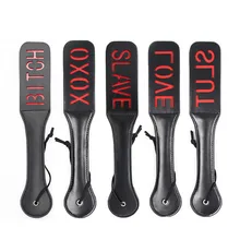 Double-deck Slave Paddle Butt Whip Adult DBSM Games Sex Products Spanking Bondage Flogger Fetish Bondage Toys For Couple Woman Double-deck Slave Paddle Butt Whip Adult DBSM Games Sex Products Spanking Bondage Flogger Fetish Bondage Toys For Couple Woman