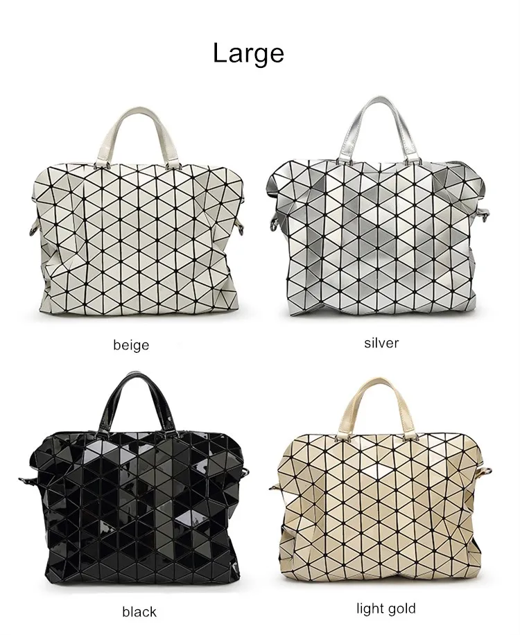Женская сумка с жемчугом, лазерная сумка, сумки с ромбовидной решеткой, сумка-тоут, Геометрическая стеганая сумка на плечо, складные сумки и сумка через плечо