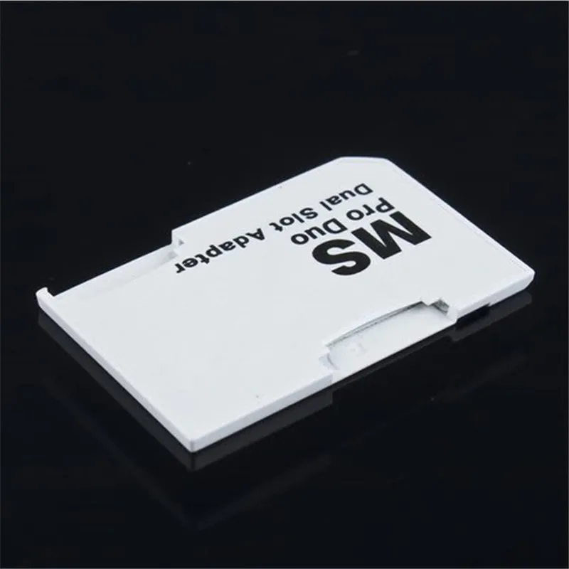 New Arrival Dual 2 Slot 32GB Micro For SD SDHC TF to Memory Stick MS Card Pro Duo Reader Adapter For PSP Top Quality New Arrival Dual 2 Slot 32GB Micro For SD SDHC TF to Memory Stick MS Card Pro Duo Reader Adapter For PSP Top Quality