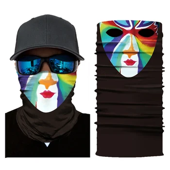 

Motorcycle Biker Mask Balaclava Face Shield Masque Unisex Biker Maske Skull Face Masks Ghost Cycling Ski Bandanas Mascara Moto