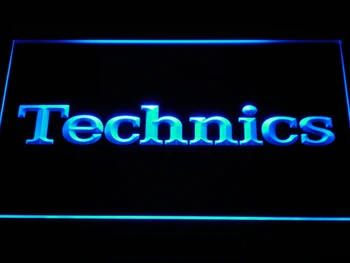 

k149 Technics Turntables DJ Music NEW LED Neon Light Signs with On/Off Switch 20+ Colors 5 Sizes to choose