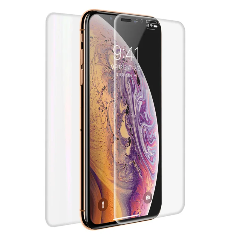 Новая защитная пленка для Iphone XS Max Защитная передней и задней панели ультратонкая