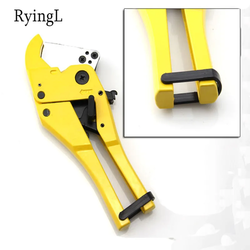 

L Adjustable PE PVC PPR Aluminum Plastic Pipe Water Tube Tubing Hose Cutter Scissor Knife Plumbing Tool+spare blade