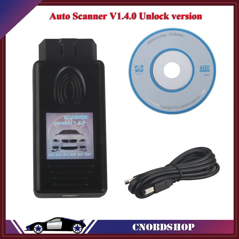

Free shipping Cheap Auto Scanner V1.4.0 for BMW Unlock Version Coding Data Scanner Auto Diagnostic Tool