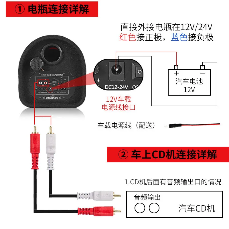car audio bluetooth speakers