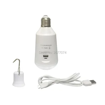 

7W E27 E26 USB interface rechargeable Night light Multifunctional steep light mobile emergency led light led lamp light 1PCS