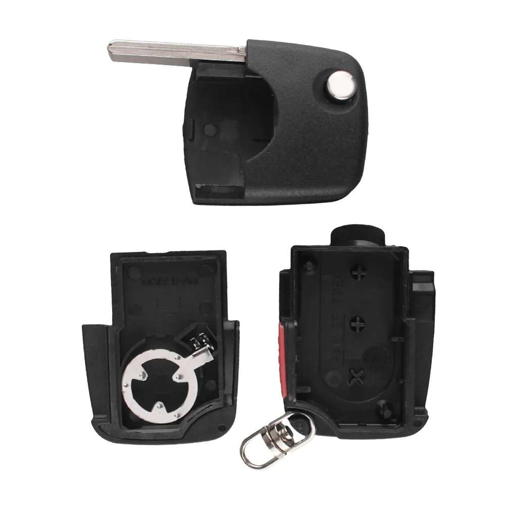 Remote Control/ Key Case For Audi A2 A3 A4 A6 A8 Tt Quattro Old Models Cr1620/cr1616 2/3/4 Button Flip - - Racext™️ - - Racext 24