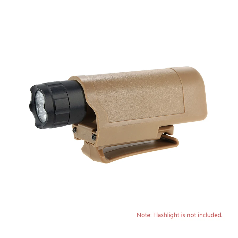 8.5x5.5cm Small Flashlight Pouch Flashlight Holster Accessory Tools Case Belt Pouch for LED Torch Tactical Hunting Torch Holder