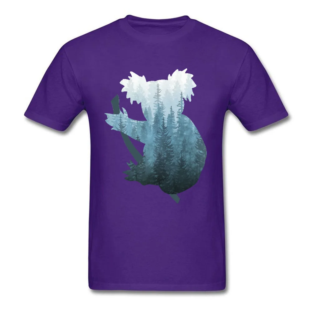 Misty Forest Koala Bear_purple