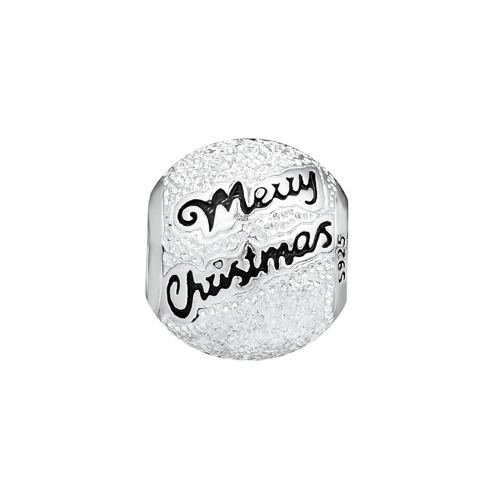 

CKK Merry Christmas Charm Bead Fit Original Bracelets sterling silver jewelry women Men DIY beads for jewelry making