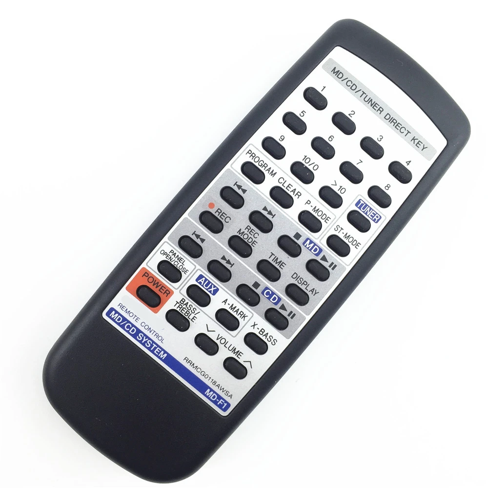 Remote Control Suitable for SHARP CD MD TUNER DIRECT KEY MD F1  RRMCG0118AWSA|remote control|remote control controllercontroller control -  AliExpress