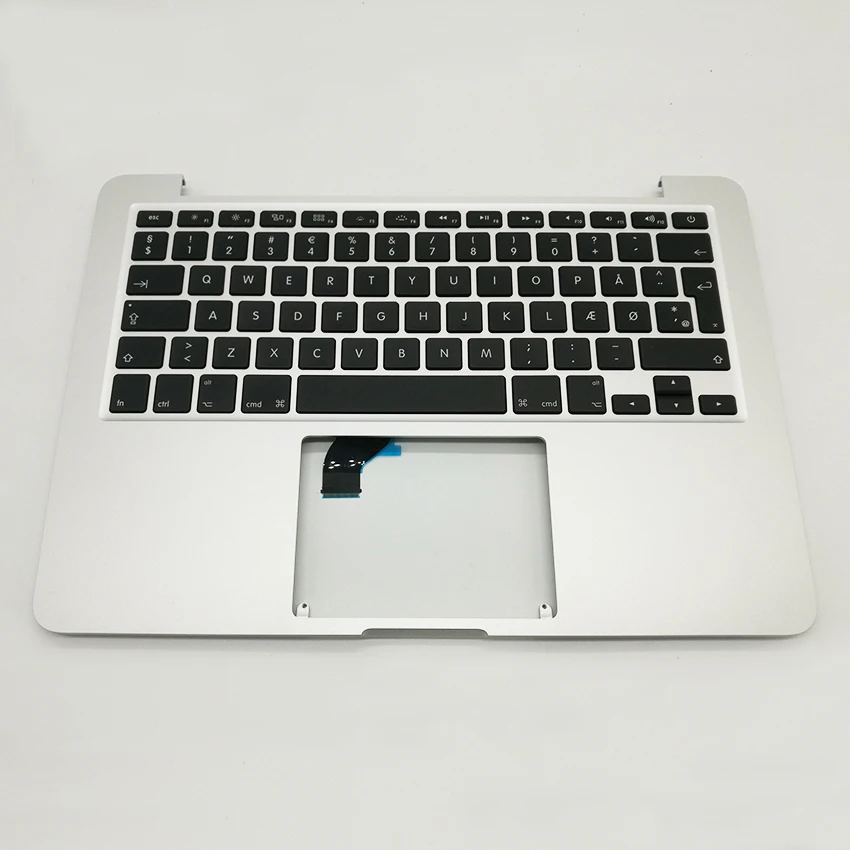 New TopCase with Denmark Danmark Danish Keyboard For MacBook Pro Retina