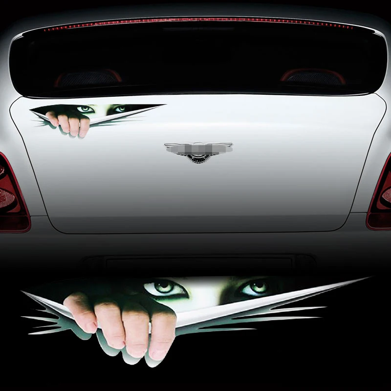 

Dobeter car stickers in car 3D digital simulation stickers car stickers are affixed to the scratch eyes peep
