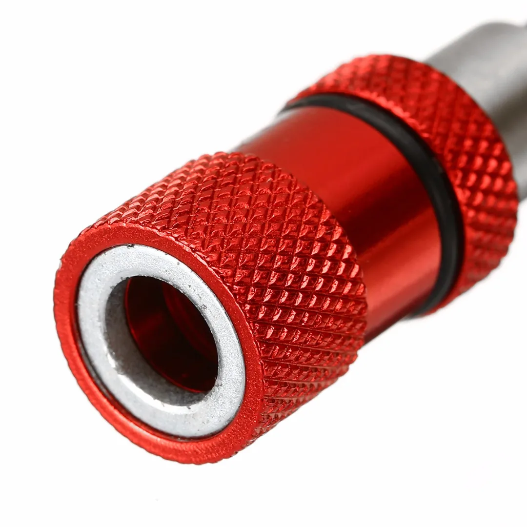 Mayitr 1pc 1/4" Hex Shank Magnetic Drywall Screw Bit Holder 60mm Electric Drill Screw Tool