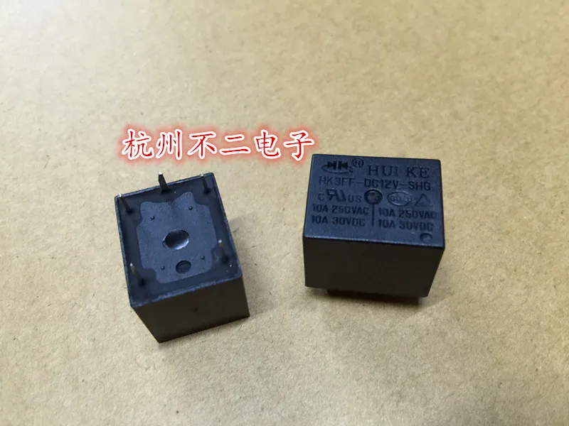 

Relay HK3FF-DC12V-SHG DC12V DC24V 10A 250V 5-pin T73 3FF