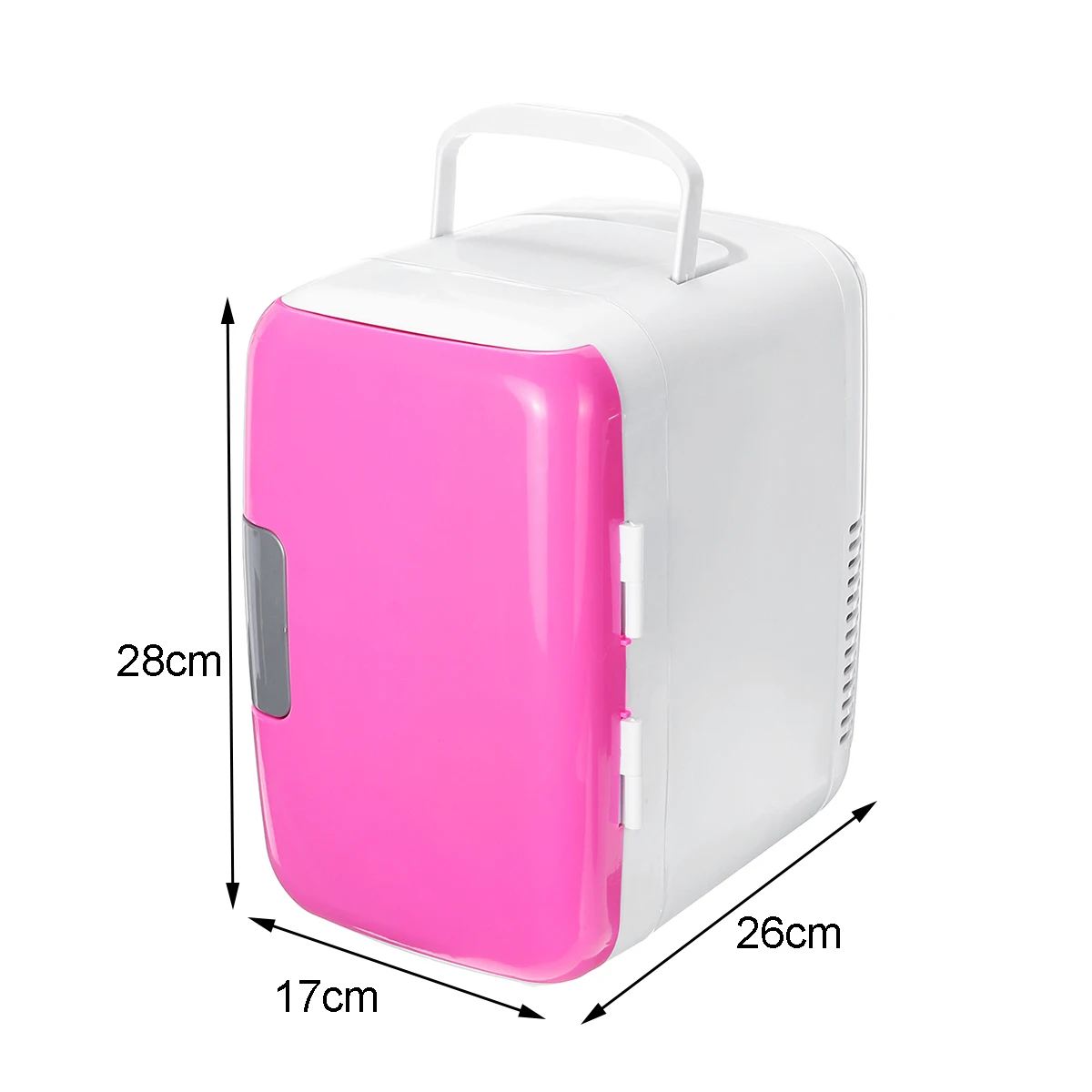  Mini 8L Car Refrigerator 60W 12V Portable Ultra Quiet Refrigerators Dual-Use Cooling Heating Box Fr
