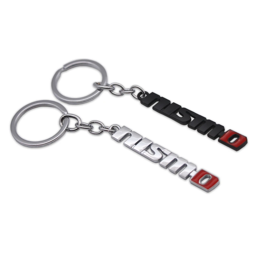 3D металлический ключ для авто кольцо NISMO Эмблема Авто аксессуары автомобильный Стайлинг для Nissan Nismo Almera Juke Tiida X Trail Note Teana 350Z 370Z