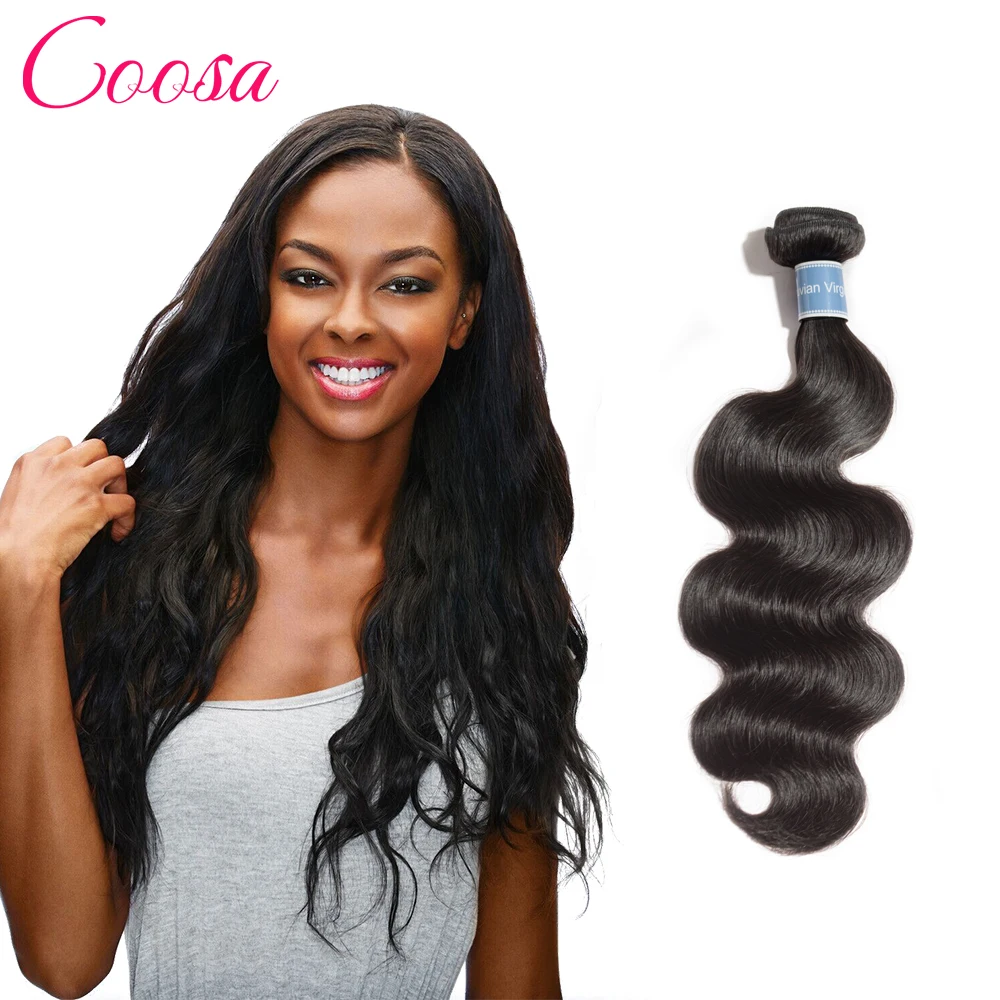 Peruvian Virgin Hair Body Wave 1Pc Cheap Human Hair 100G Bundles 6A Grade Virgin Unprocessed Human Hair Extensions Natural Black
