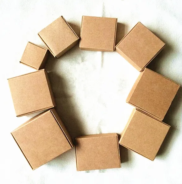 2018 Новый DIY крафт бумажная коробка Подарочная для свадьбы сувениры День рождения