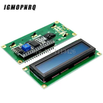 

10PCS LCD1602+I2C 1602 Serial Blue Backlight LCD Display 2560 UNO AVR IIC/I2C