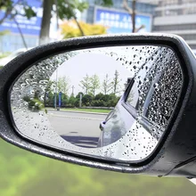 4 шт. Автомобильная зеркальная защитная пленка заднего вида, защита от дождя и тумана, прозрачная мембрана, водонепроницаемая непромокаемая мягкая пленка, авто наклейки