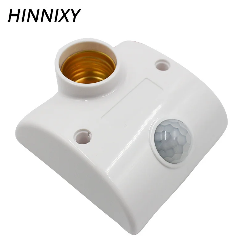 

Hinny E27 Holder with Automatic Body Infrared IR Sensor PIR Motion Detector Adjustable Time Sensitivity 170-250v