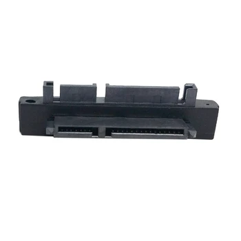 

Jimier 90 Degree Down Angled SATA 22Pin 7+15 Male to SATA 22P Female Extension Convertor Adapter