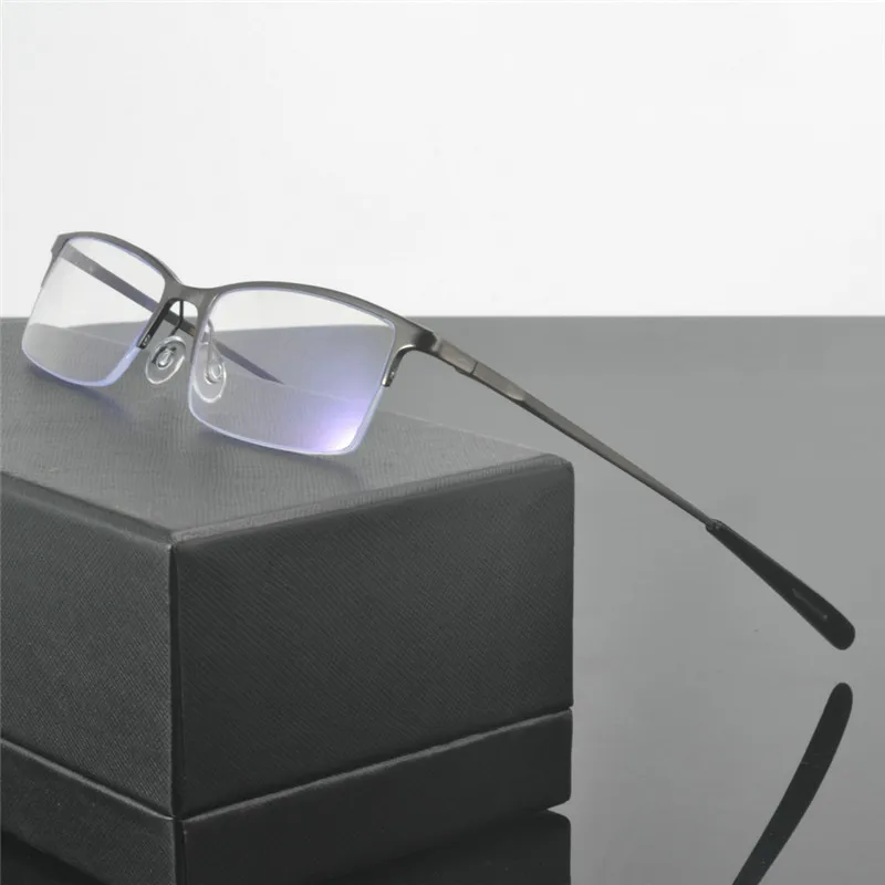 

MINCL/ Titanium Alloy Glasses Frame Men Myopia Eye Glass Prescription Eyeglasses 2018 fashion Men Optical Frames Eyewear NX