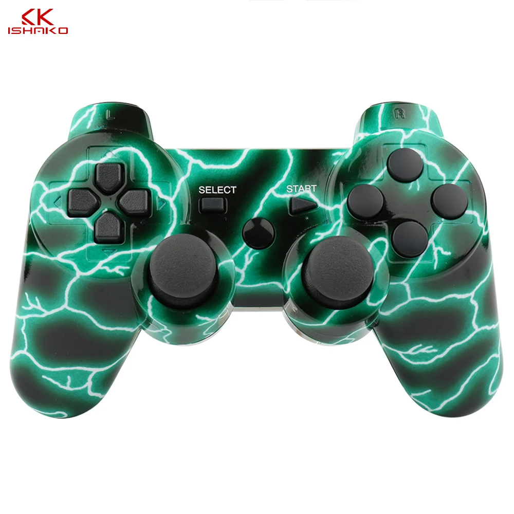 

Bluetooth Controller For SONY PS3 Gamepad Army green camouflag For Sony Playstation 3 PC SIXAXIS Controle Factory price