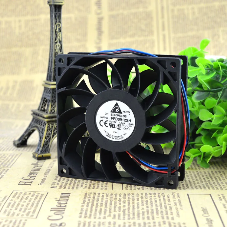 

New original 9025 12V 1.04A 9CM Violent heavy volume server chassis fan FFB0912SH