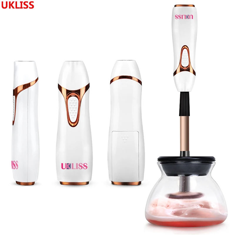 

Electric Fast Cleansing & Drying Makeup Brush Portable Makeup Brush Cleaner Professional High Speed Quick Clean Fast Clean & Dry